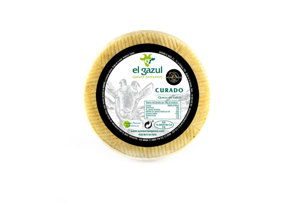 Queso curado de cabra "El Gazul"