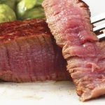 Carne muy tierna y jugosa a la parrilla.