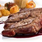 Enrtecot de rubia gallega asado y muy jugosos y tierno.
