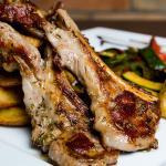 Chuletas de cordero Nacional.