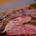Entraña a la brasa al mejor precio.