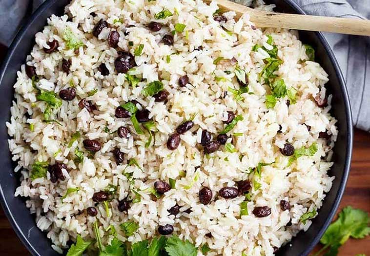 arroz con olivas