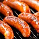 Chorizo de pollo para asar a la parrilla.