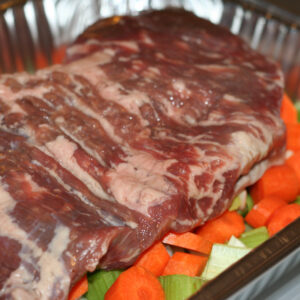 Pecho de vacuno entero (brisket) en crudo